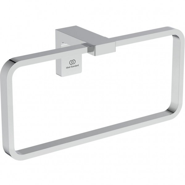 Towel ring closed material: Brass, color: Chrome Squared surface: Glossy Towel rings Towel ring closed material: Brass, color: Chrome Squared surface: Glossy Towel rings