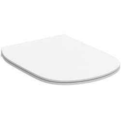 Κάλυμμα λεκάνης soft closing Sandwich Silk White (ματ) slim, χρώμα: Λευκό Καλύμματα