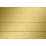 Flush wall plates for concealed cistern dual flush valve material: Metal Mechanical with string, color: Gold surface: Brushed Flush plates Flush wall plates for concealed cistern dual flush valve material: Metal Mechanical with string, color: Gold surface: Brushed Flush plates