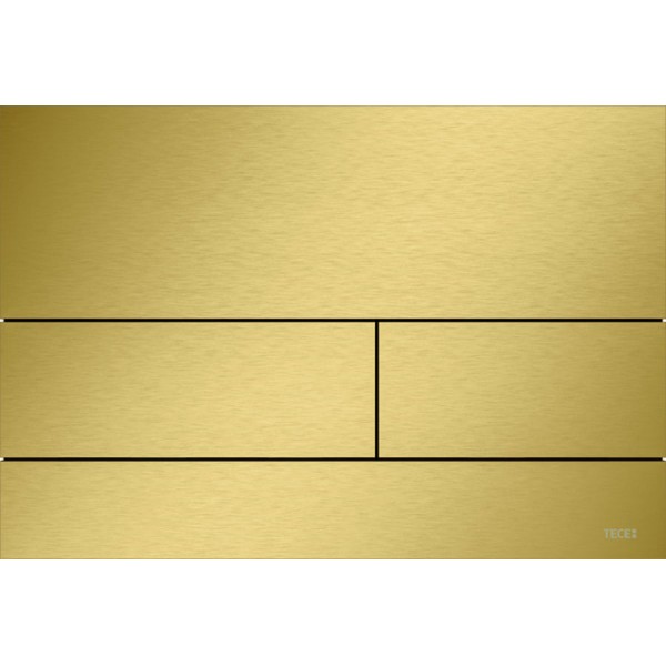 Flush wall plates for concealed cistern dual flush valve material: Metal Mechanical with string, color: Gold surface: Brushed Flush plates Flush wall plates for concealed cistern dual flush valve material: Metal Mechanical with string, color: Gold surface: Brushed Flush plates