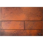 Flush wall plates for concealed cistern rusted steel PVD dual flush valve material: Metal Mechanical with string, color: Bronze surface: Brushed Flush plates Flush wall plates for concealed cistern rusted steel PVD dual flush valve material: Metal Mechanical with string, color: Bronze surface: Brushed Flush plates