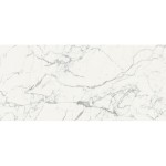 Floor tiles 59,7x119,7 Italy glossy, 6mm, style: marble 1st choice rettificato surface: Glossy, hue: White/Grey Plain tiles