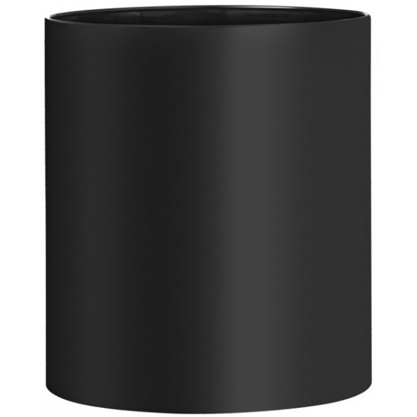 Waste bin material: Brass 7 lt Floor standing Open, color: Black surface: Matt Waste bin material: Brass 7 lt Floor standing Open, color: Black surface: Matt