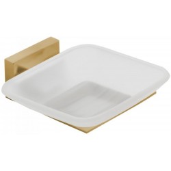 Soap material: Brass Wall-mounted bronze mat, color: Bronze surface: Matt Soap holders