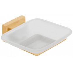 Soap material: Brass Wall-mounted brass gold, color: Gold surface: Brushed Soap holders