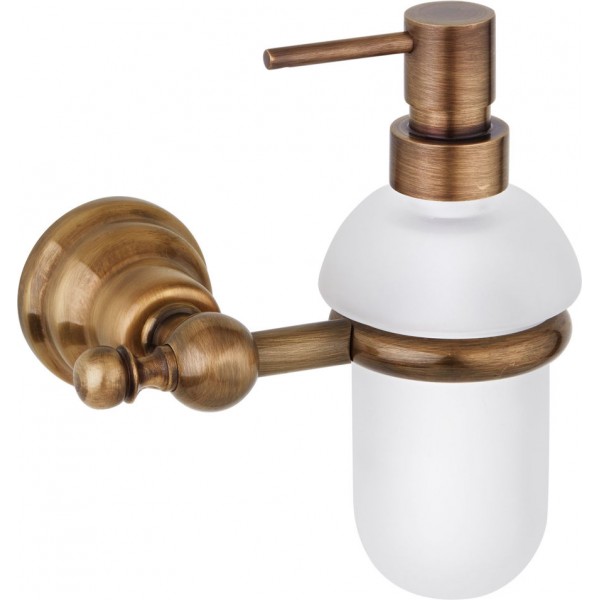 Dispenser material: Brass Wall-mounted brushed bronze, color: Bronze surface: Brushed Soap dispensers