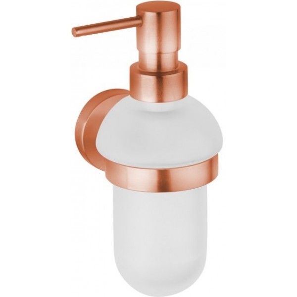 Dispenser από inox επίτοιχος τύπος copper, χρώμα: Ροζ Χρυσό επιφάνεια: Βουρτσισμένη Dispenser