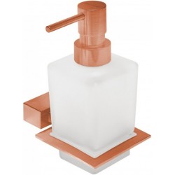 Dispenser material: Brass Wall-mounted copper, color: Pink Gold surface: Brushed