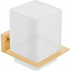 Cupholder material: Brass Wall-mounted brass gold, color: Gold surface: Brushed