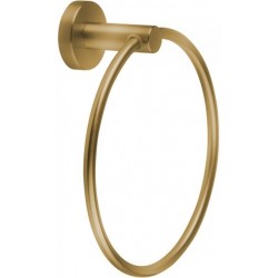 Towel ring closed material: Inox, color: Bronze bronze mat surface: Matt Towel rings