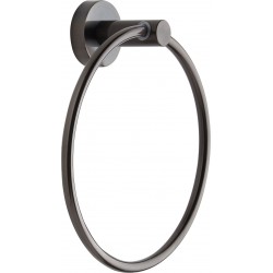 Towel ring closed material: Inox, color: Grey graphite surface: Brushed Towel rings