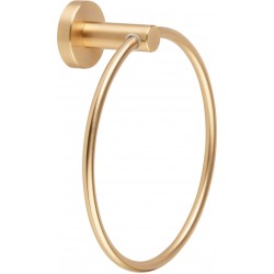 Κρίκος κλειστός από inox, χρώμα: Χρυσό brass gold επιφάνεια: Βουρτσισμένη Κρίκοι
