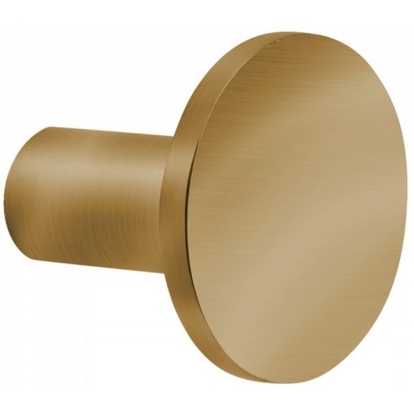 Άγκιστρο από ορείχαλκο μονό Φ42mm, bronze mat, χρώμα: Μπρονζέ επιφάνεια: Ματ Άγκιστρα