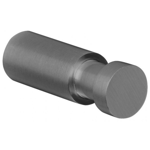 Hook Flat wall mounted material: Inox single graphite, color: Grey surface: Brushed Hook Flat wall mounted material: Inox single graphite, color: Grey surface: Brushed Hooks