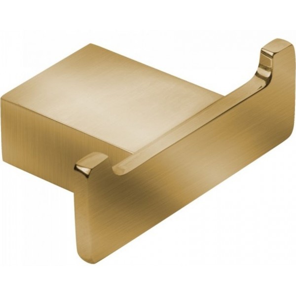 Άγκιστρο από ορείχαλκο διπλό bronze, χρώμα: Μπρονζέ επιφάνεια: Ματ Άγκιστρα