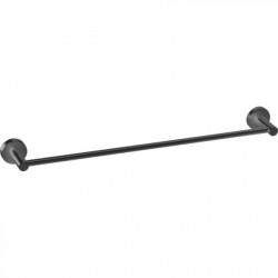 Πετσετοθήκη 60cm graphite σταθερή από inox μονή, χρώμα: Γκρι επιφάνεια: Βουρτσισμένη Πετσετοθήκες