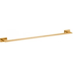 Πετσετοθήκη 60cm brass gold, (64x8cm) σταθερή από ορείχαλκο μονή, χρώμα: Χρυσό επιφάνεια: Βουρτσισμένη Πετσετοθήκες