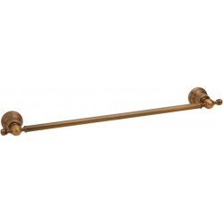 Πετσετοθήκη 40cm bronze σταθερή από ορείχαλκο μονή, χρώμα: Μπρονζέ επιφάνεια: Βουρτσισμένη