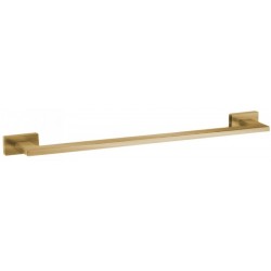 Πετσετοθήκη 40cm (44x8cm) σταθερή από ορείχαλκο μονή, χρώμα: Μπρονζέ επιφάνεια: Ματ Πετσετοθήκες