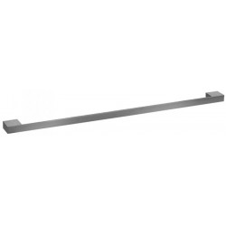 Towel 40cm graphite, (41x5,5cm) Fixed material: Brass single, color: Grey surface: Brushed Towel rails