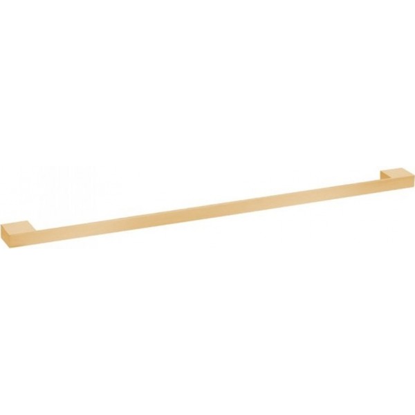 Towel 40cm Brushed Gold   (41x5,5cm) Fixed material: Brass single, color: Gold surface: Brushed Towel rails
