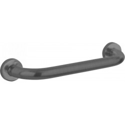 Handle wall 30cm graphite material: Brass, color: Grey surface: Brushed