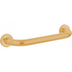 Λαβή επίτοιχη 30cm (35x5x9), brass gold από ορείχαλκο, χρώμα: Χρυσό επιφάνεια: Βουρτσισμένη Λαβές μπάνιου