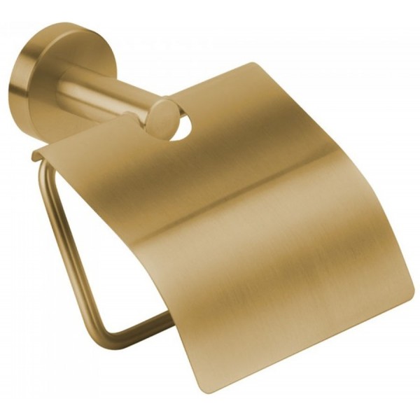 Paper holder with cover material: Inox bronze mat, color: Bronze surface: Matt Paper holder with cover material: Inox bronze mat, color: Bronze surface: Matt