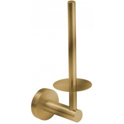 Χαρτοθήκη κάθετη (όρθια) από inox bronze mat, χρώμα: Μπρονζέ επιφάνεια: Ματ Χαρτοθήκες