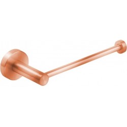 Paper holder no cover material: Inox copper, color: Pink Gold surface: Brushed Toilet paper holders