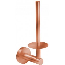 Paper holder vertical material: Inox copper, color: Pink Gold surface: Brushed