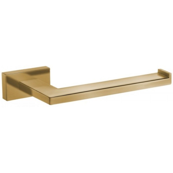 Paper holder no cover material: Brass 18x9cm bronze mat, color: Bronze surface: Matt Toilet paper holders