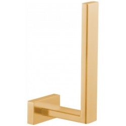 Paper holder vertical material: Brass brass gold, color: Gold surface: Brushed Toilet paper holders