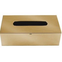 Χαρτομαντηλοθήκη 25x13x8cm bronze mat από ορείχαλκο, χρώμα: Μπρονζέ επιφάνεια: Ματ Χαρτομαντηλοθήκες
