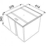 Bucket 28lt material: Plastic Waste bins