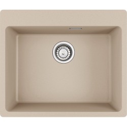 Sink Granite 59x50 free nested 1 bowl coffee, color: Beige Granite