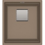 Sink Granite 37x42 free Undermount 1 bowl oyster, color: Brown Granite