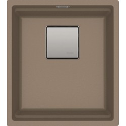 Sink Granite 37x42 free Undermount 1 bowl oyster, color: Brown Granite
