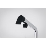 Kitchen tap Deck-mounted material: Brass, color: Chrome surface: Glossy Deck-mounted