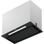 Απορροφητήρας εντοιχιζόμενος απλός 52cm 250 W black matt, χρώμα: Μαύρο Απορροφητήρες εντοιχιζόμενοι
