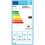 Απορροφητήρας εντοιχιζόμενος απλός 70cm 250 W black matt, χρώμα: Μαύρο Απορροφητήρες εντοιχιζόμενοι