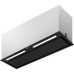 Απορροφητήρας εντοιχιζόμενος απλός 86cm 250 W black matt, χρώμα: Μαύρο Απορροφητήρες εντοιχιζόμενοι