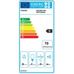 Απορροφητήρας εντοιχιζόμενος απλός 52cm 250 W, χρώμα: Χρωμέ Απορροφητήρες εντοιχιζόμενοι