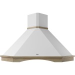 Απορροφητήρας καμινάδα επίτοιχη 90cm 115 W, χρώμα: Λευκό Καμινάδες επίτοιχες