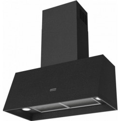 Απορροφητήρας καμινάδα επίτοιχη 70cm 250 W onyx, χρώμα: Μαύρο Καμινάδες επίτοιχες