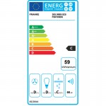 Απορροφητήρας εντοιχιζόμενος οροφής 70cm 125 W Black, χρώμα: Μαύρο Απορροφητήρες οροφής
