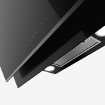 Απορροφητήρας καμινάδα επίτοιχη 90cm 270 W crystal black, χρώμα: Μαύρο Καμινάδες επίτοιχες Απορροφητήρας καμινάδα επίτοιχη 90cm 270 W crystal black, χρώμα: Μαύρο Καμινάδες επίτοιχες