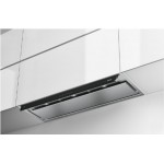 Απορροφητήρας εντοιχιζόμενος απλός 90cm 250 W, χρώμα: Χρωμέ Απορροφητήρες εντοιχιζόμενοι