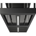 Απορροφητήρας καμινάδα κεντρική 180cm 250 W, χρώμα: Μαύρο Καμινάδες κεντρικές