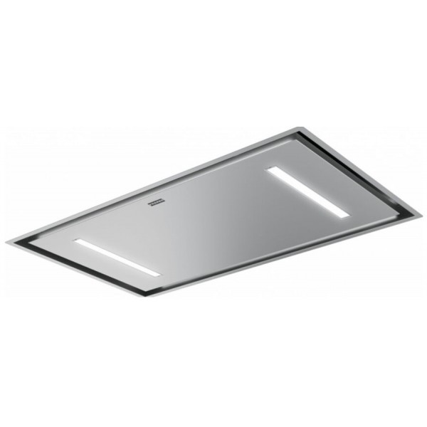 Απορροφητήρας εντοιχιζόμενος οροφής 90cm 250 W, χρώμα: Χρωμέ Απορροφητήρες οροφής